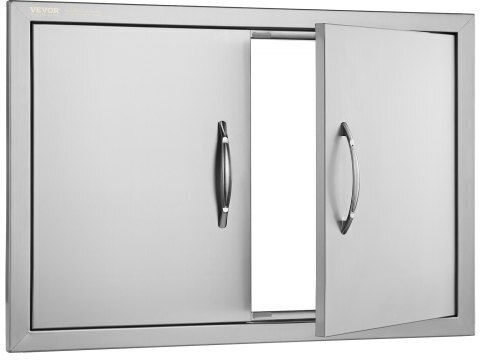 Πόρτα Bbq Vevor 711x482 Mm Ανοξείδωτη Διπλή Εξωτερική Πόρτα Κουζίνας Smmbscjmys28mxg56v0