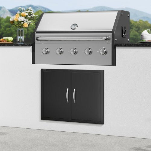Πόρτα Bbq Vevor 788x610mm Διπλή Εξωτερική Κουζίνα Smmbscjmhs31cl51jv0