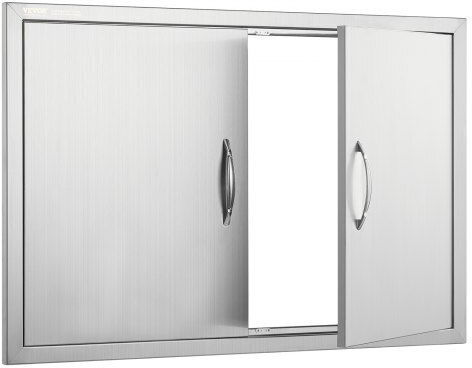 Πόρτα Bbq Vevor 915x610mm Ανοξείδωτη Διπλή Εξωτερική Κουζίνα Smmbscjmys36wmlacv0
