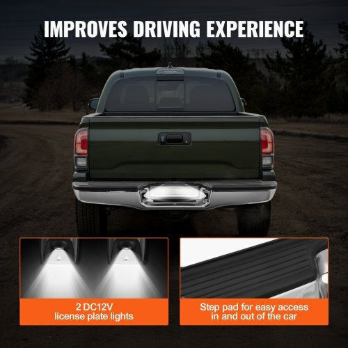 Задна хромирана броня Toyota Tacoma 1995-2004 Vevor Ftk19952004tj79jgv9