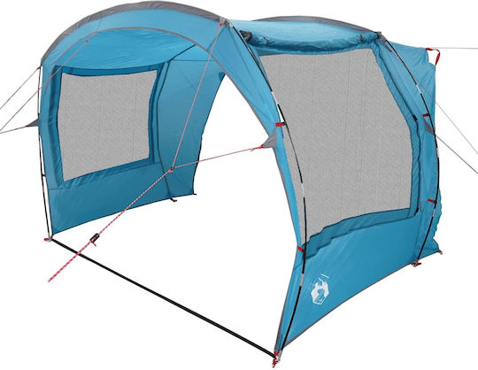 vidaXL Camping Tent Car Blue 340x213x230cm