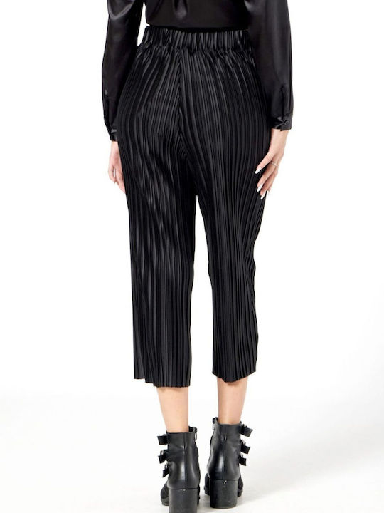 Damen Culotte mit Gummizug Black