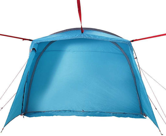 vidaXL Camping Tent Car Blue For 4 People 300x185x200cm