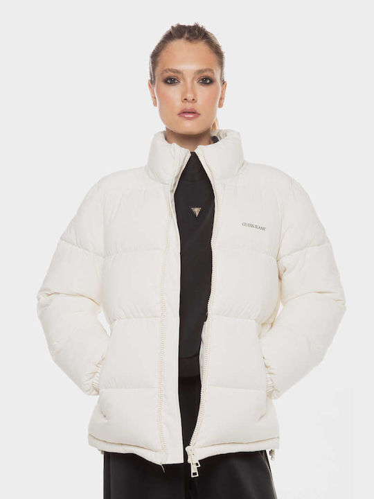 Guess Jacket Puffer Beige