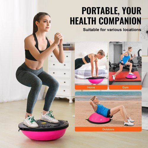 Vevor Balance Ball Rosa 1Stück