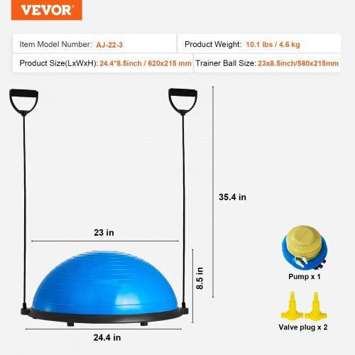 Vevor Vevor Balance-Ball Schwarze