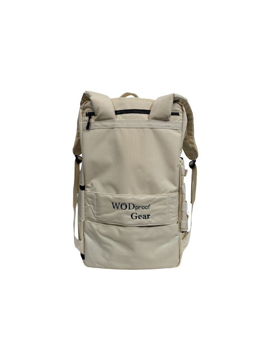 Wodproof Gear Men's Gym Backpack Beige