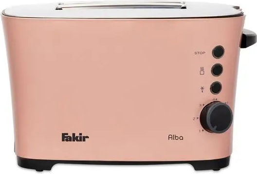 Fakir Elite Prăjitor de pâine 2 sloturi 850W Alb