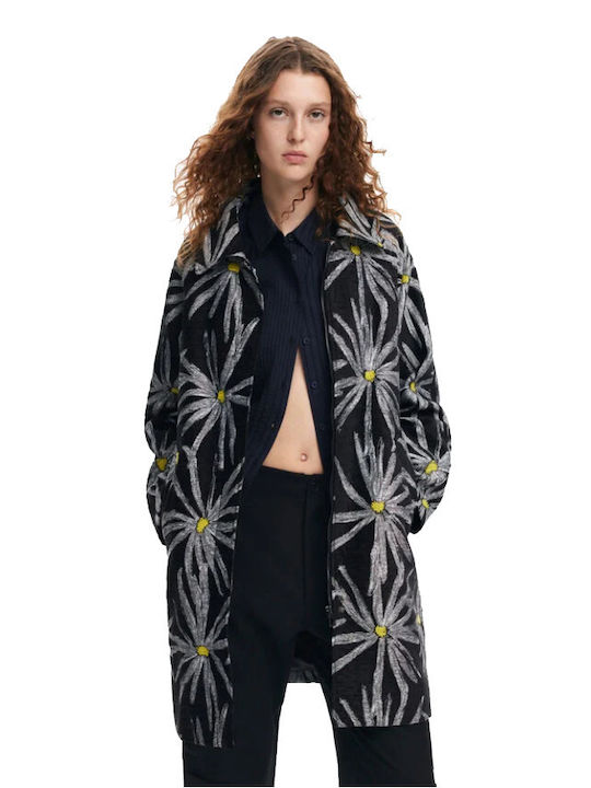 Desigual Women's Coat Black