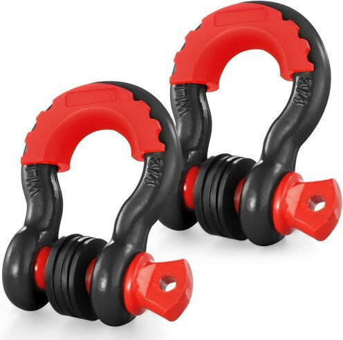 Set of 2 Vevor D-Rings 3/4" Pin 7/8" Strength 62832 Lbs Jpxkhjg34yc4816p1v0