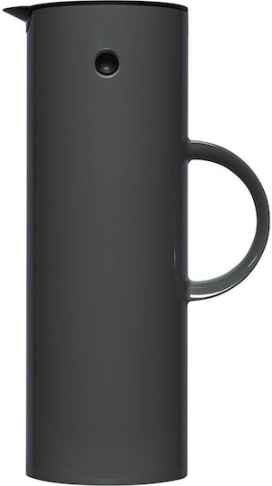 Stelton Κανάτα Θερμός Πλαστικό 1lt Μαύρο