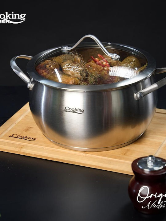 Heinner Semioala Ino Βαθιά Ανοξείδωτη Κατσαρόλα 4.3lt / 22cm