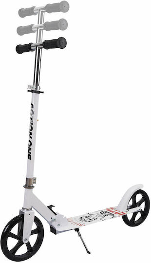 Action One Kids 2-wheel Foldable Scooter Skull Rider White