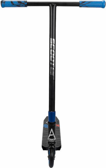 Action One Kids 2-wheel Foldable Freestyle Scooter Mad Blue