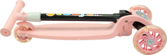Action One Kids 3-wheel Foldable Scooter Balance Pink
