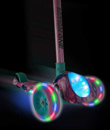 Action One Kids 3-wheel Foldable Scooter Glamour