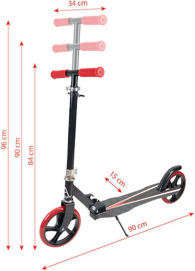Action One Kids 2-wheel Foldable Scooter Rave Red