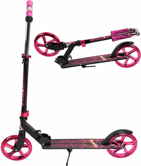 Action One Kinder 2-Rad Klappbarer Elektroroller Lila
