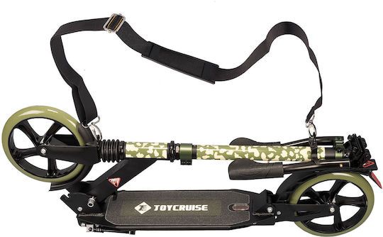 Action One Kids 2-wheel Foldable Scooter 2 Shock Absorbers Optimus Army