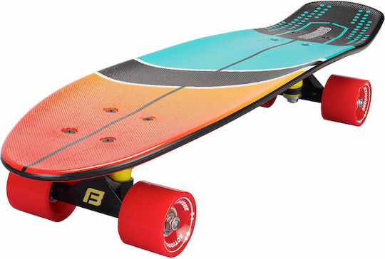 Action One Complete Penny Board Hawaii Sunset 68 X 17.5 Cm Multicolor