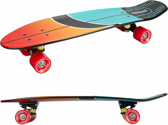 Action One Complete Penny Board Hawaii Sunset 68 X 17.5 Cm Multicolor