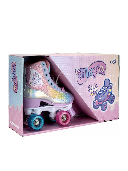 Action One Macaroon Quad Rollers Πολύχρωμα Παιδικά