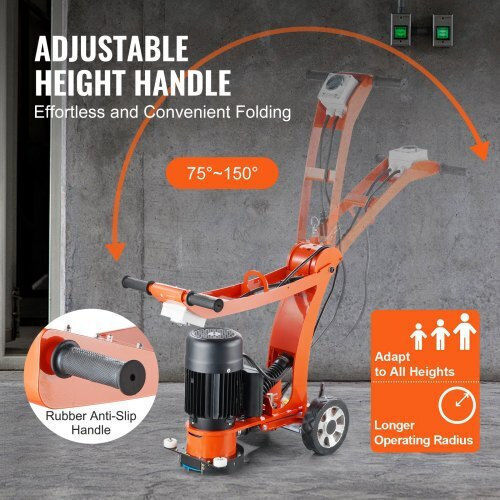 Polizor de Pardoseală Vevor 7" 2.0hp Reglabil Hntsgjjs13002s4zdv2
