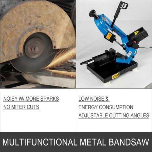 Metallbandsäge 1000W Schneiden von Holz Metall Glas Kunststoff Jcbs-850000000001v2