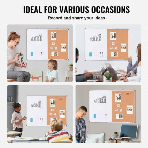 Vevor Notice Board Cork 121.92x91.44cm