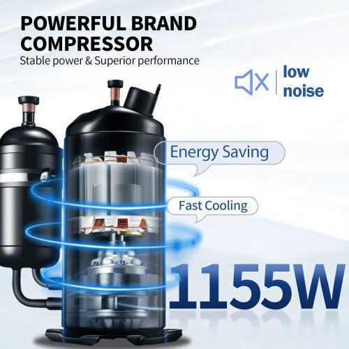 Vevor Professionelle Maschine Eiscreme 2.35kW S2230LHR2220V933VV2