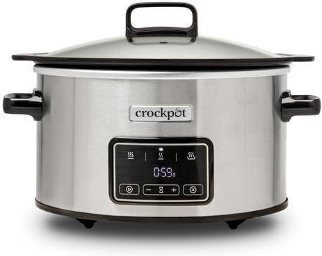 Crock-Pot Електрическа тенджера 210W с Капацитет 3.5лт Сребрист