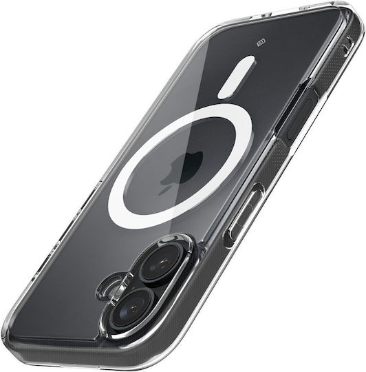 Caseology Back Cover Silicone / Plastic Transparent (iPhone 16)