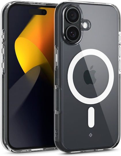 Caseology Back Cover Silicone / Plastic Transparent (iPhone 16)
