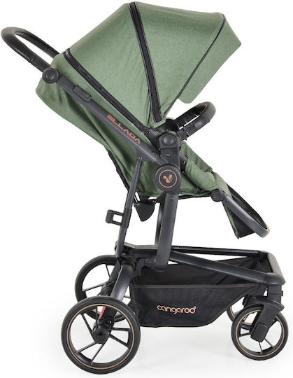 Cangaroo Ellada Бебешка количка 2 в 1 Зелен 111349