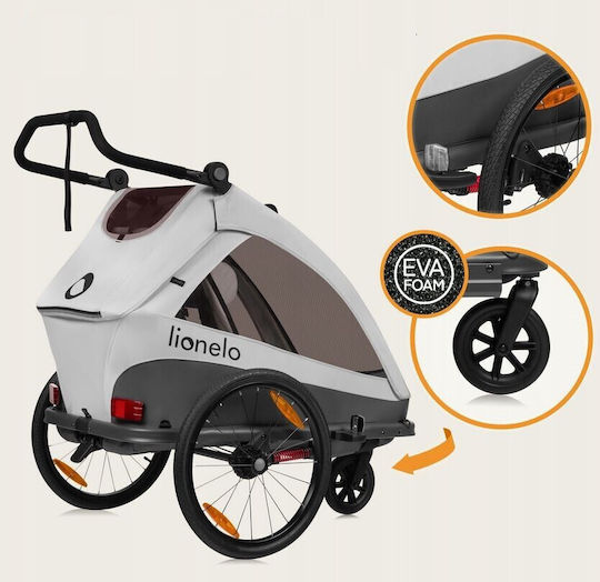 Lionelo Cama Καρότσι Μωρού Gray Graphite