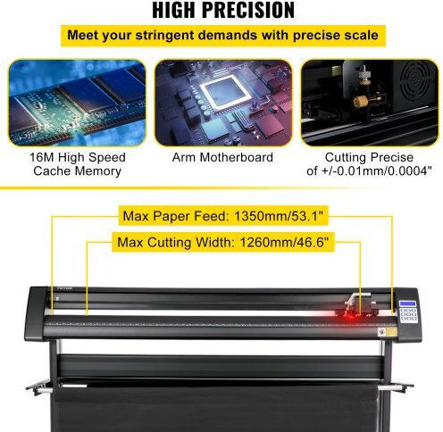 Vevor Vinyl Cutter 1350mm LED Screen Optical Eye Kzjrjbzddzjoctpjbv2