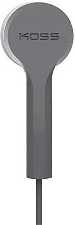 Koss In-ear Handsfree Ακουστικά με Βύσμα 3.5mm Γκρι
