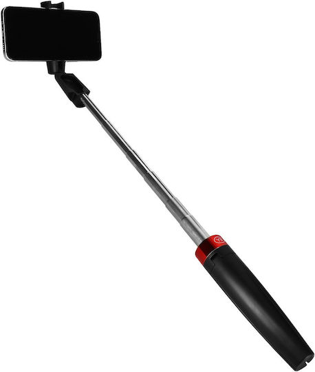 Ausziehbarer Selfie-Stick Bluetooth Drahtlos Smartphone Drehbares Stativ Schwarz