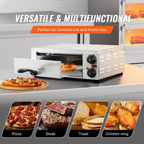 Vevor Electric Cuptor de Pizza 1.5kW