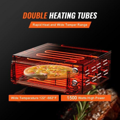 Vevor Electric Cuptor de Pizza 1.5kW