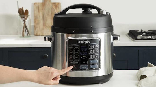 Crock-Pot Мултикукър 1400W с Капацитет 5.6лт Сребрист