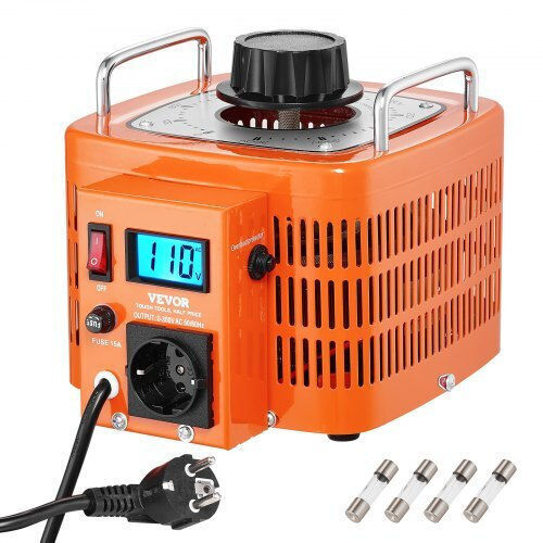 Transformator de tensiune Vevor 3000VA 10A 0-300V Regulator LCD CE Kbbyqyjps3004yrhcv2