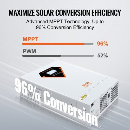 Vevor Hybrid Solar Inverter 5500w 230v 100a Mppt Controller Lwgpnkytjmpph2a48v2