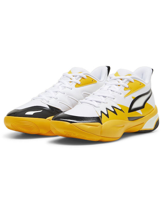 Puma Genetics Basketball Shoes White