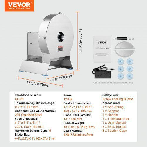 Vevor Multi Cutter Machine