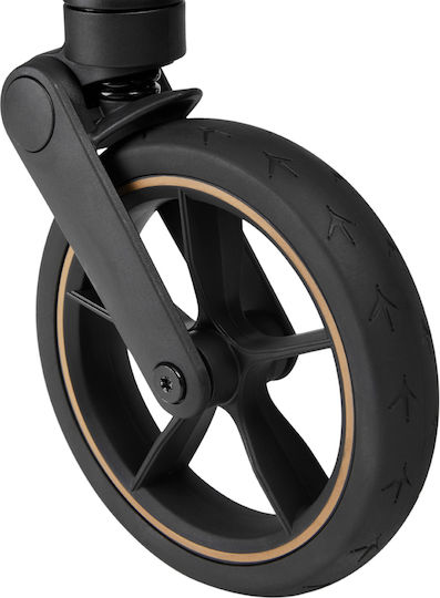 Avova City Ranger Baby Stroller Suitable for Newborn Black Gold 8.6kg