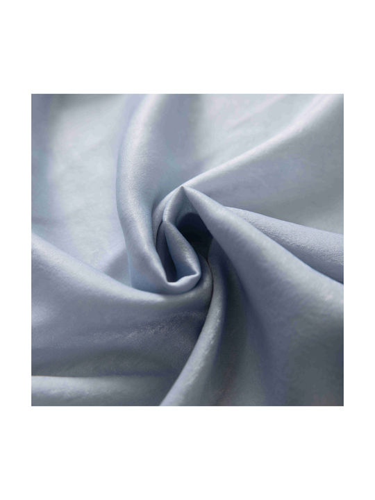 My Home Luxury Blue Grommet Curtain 140x290cm