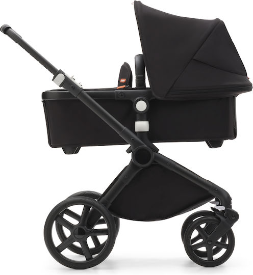 Bugaboo Fox Cub Ρυθμιζόμενο Καρότσι 2 σε 1 Kατάλληλο για Nεογέννητο Black/Midnight Black 9.6kg