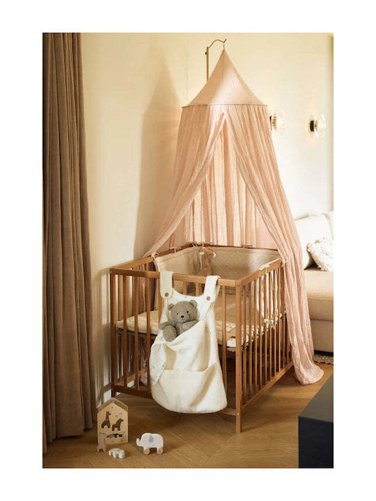 Jollein Mückennetz Zimmer Vintage aus Tüll 002-005-67099 Rosa
