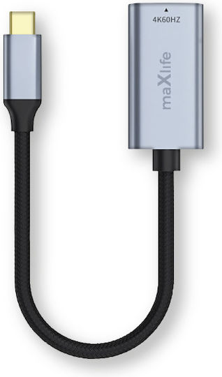 Maxlife Convertor USB-C masculin în HDMI feminin 1buc